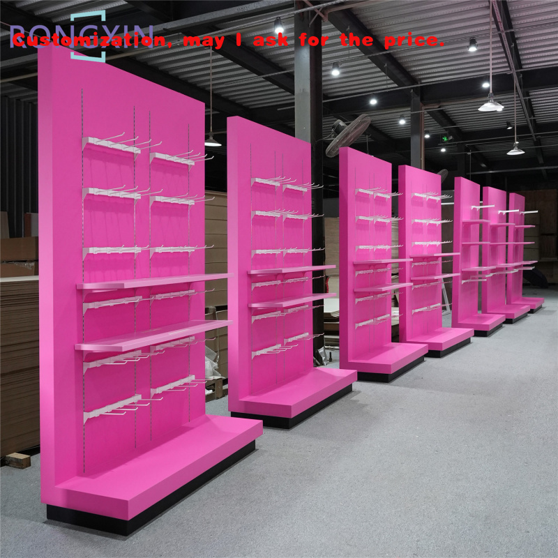 Interior Design Retail - Custom.Makeup Shop أرفف مضادة حامل أثاث