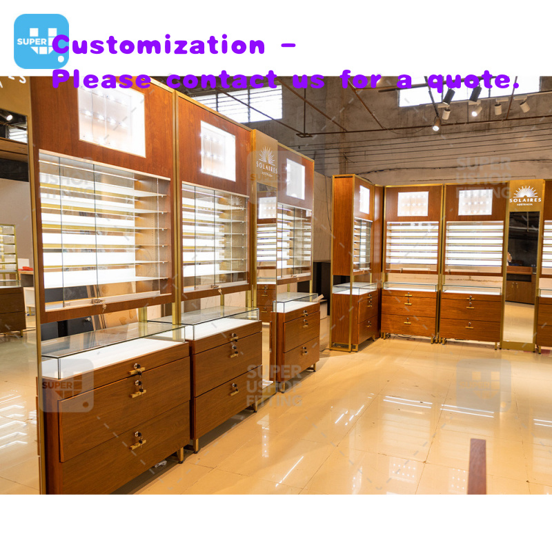 Interior Design Retail - تصميم داخلي مخصص لمتجر نظارات بالتجزئة،