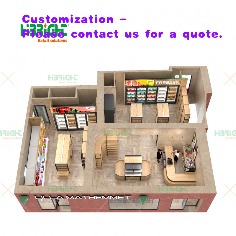 Interior Design Retail - تصميم داخلي فاخر وعصري لمتاجر التجزئة