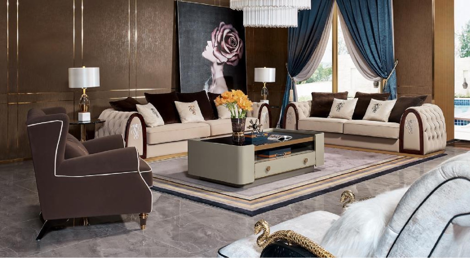 تصميم داخلي على الطراز الصناعي - مراجعة Interior Design Industrial Style وسعره
