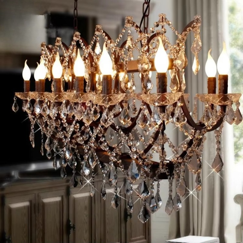 ثريا كريستال بتصميم صناعي مع م - مراجعة Interior Design Industrial Style وسعره