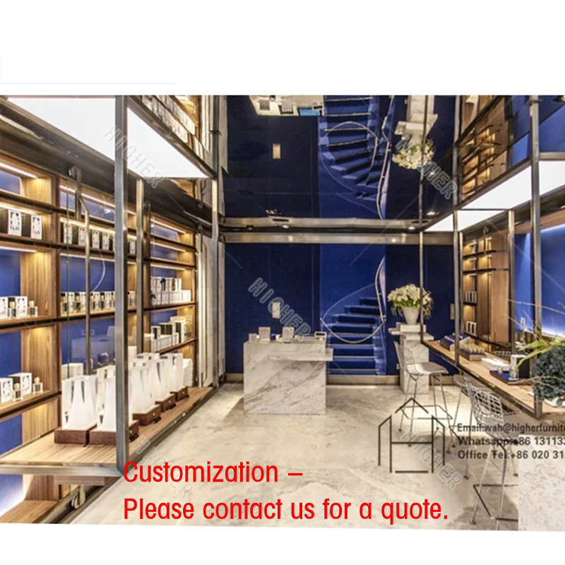 تصميم داخلي مخصص لمتاجر العطور - مراجعة Interior Design Retail وسعره