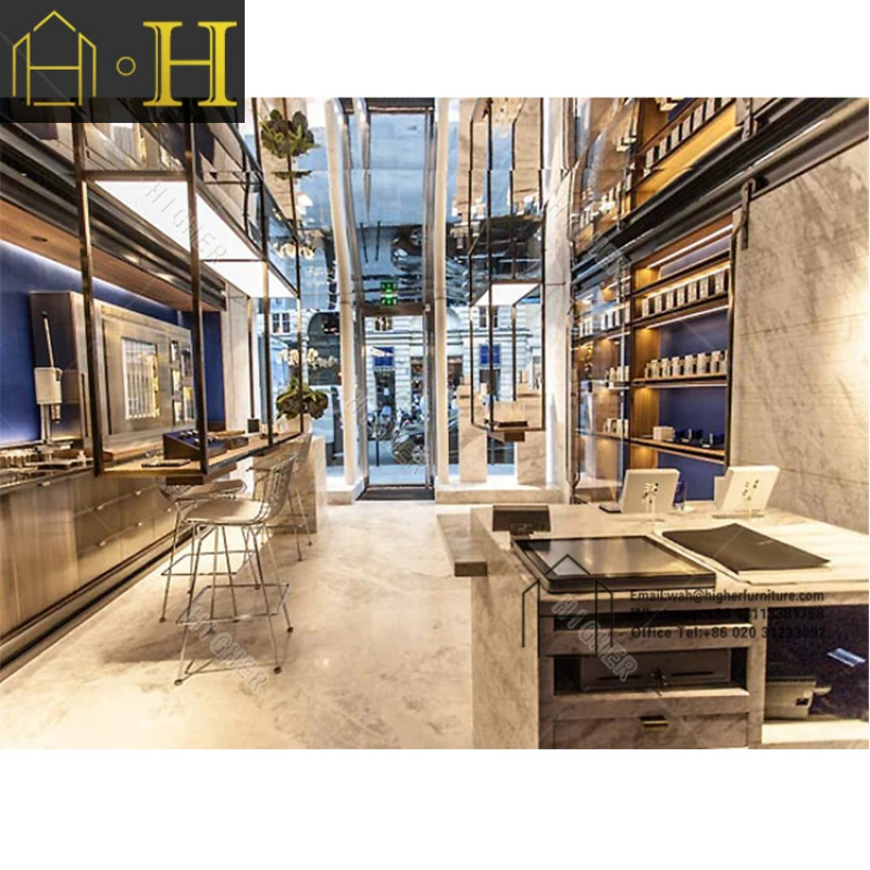 تصميم داخلي مخصص لمتاجر العطور - مراجعة Interior Design Retail وسعره