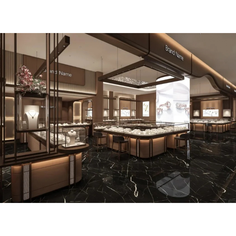 تصاميم مخصصة لصالات عرض المجوه - مراجعة Interior Design Retail وسعره