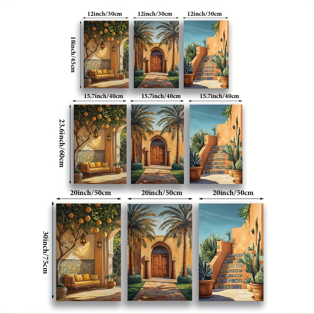 لوحة قماشية بدون إطار [JIT] 3  - مراجعة Abstract Canvas Set وسعره