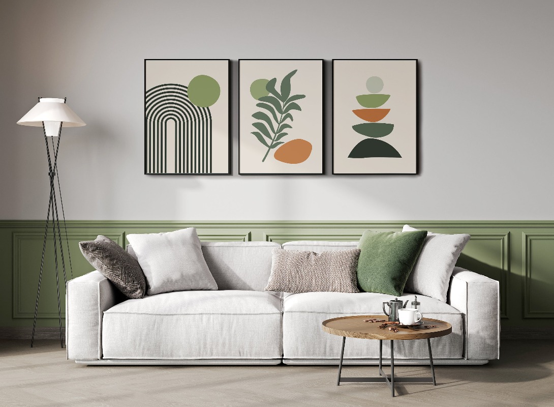 3 قطع من اللوحات الفنية الزخرف - مراجعة Abstract Canvas Set وسعره