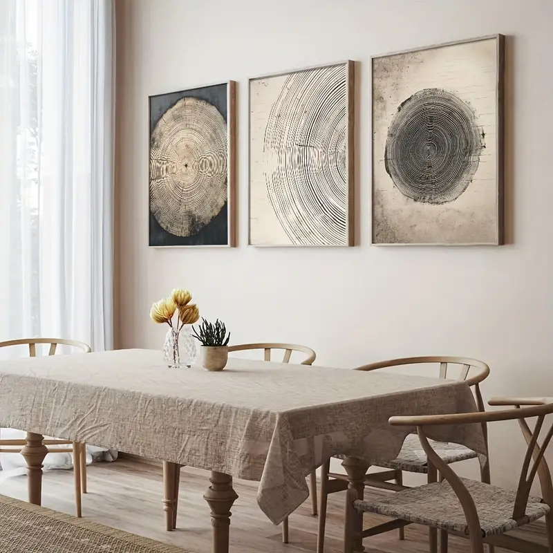 مجموعة من 3 قطع فنية تجريدية ع - مراجعة Abstract Canvas Set وسعره