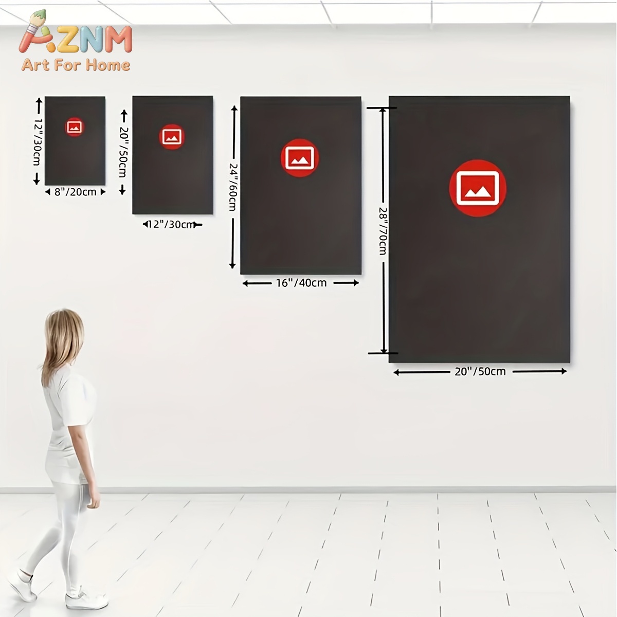 3 قطع من لوحات فنية جدارية تجر - مراجعة Abstract Canvas Set وسعره