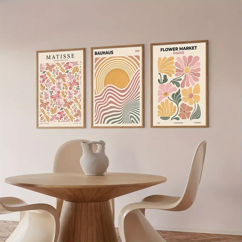 3 قطع من اللوحات الفنية الزخرف - مراجعة Abstract Canvas Set وسعره