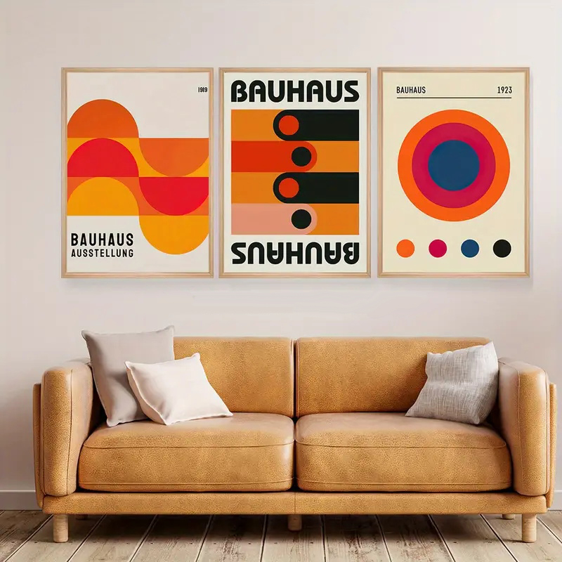 مجموعة من 3 ملصقات تجريدية بأس - مراجعة Abstract Canvas Set وسعره