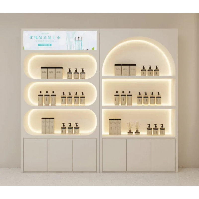 رف عرض تجاري مخصص للمنتجات مع  - مراجعة Interior Design Retail وسعره
