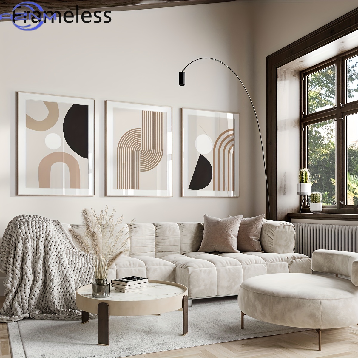 3 قطع من اللوحات الفنية الحديث - مراجعة Abstract Canvas Set وسعره