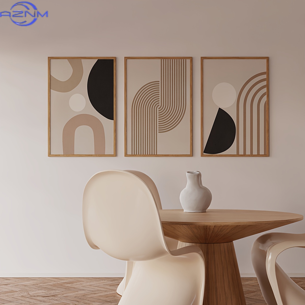 3 قطع من اللوحات الفنية الحديث - مراجعة Abstract Canvas Set وسعره