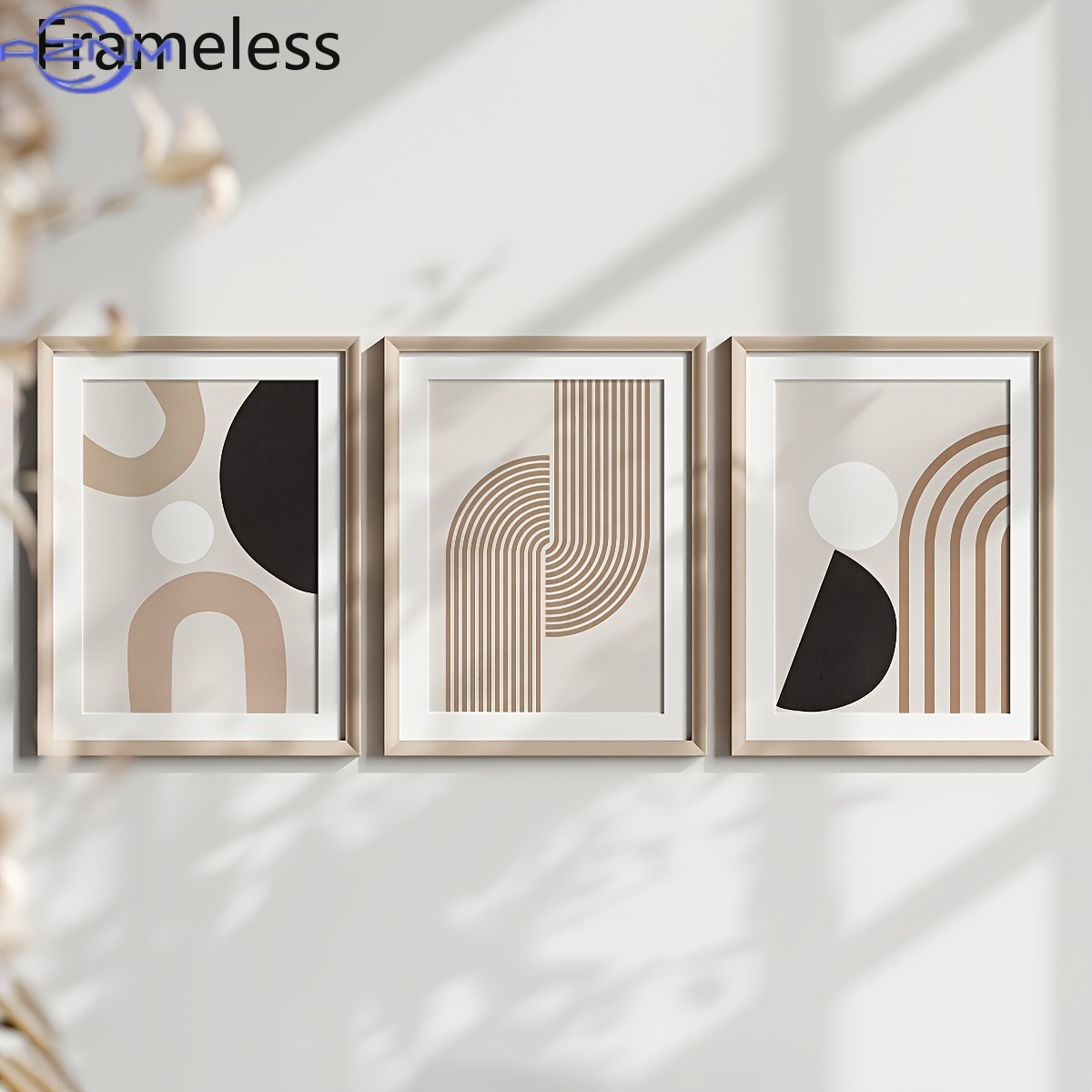 3 قطع من اللوحات الفنية الحديث - مراجعة Abstract Canvas Set وسعره