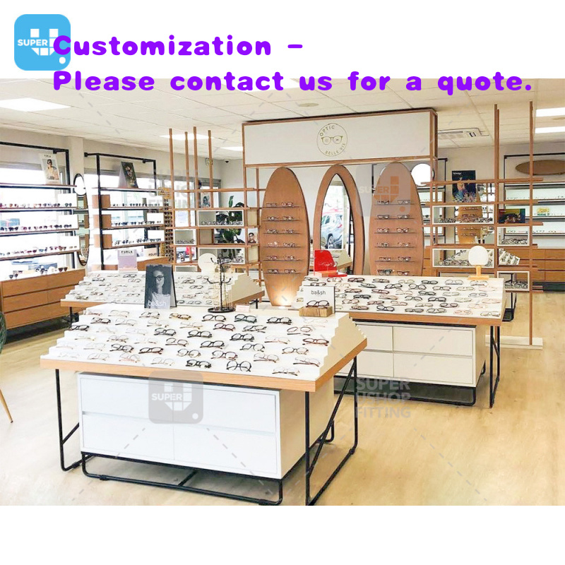 تصميم داخلي مخصص لمتجر نظارات  - مراجعة Interior Design Retail وسعره
