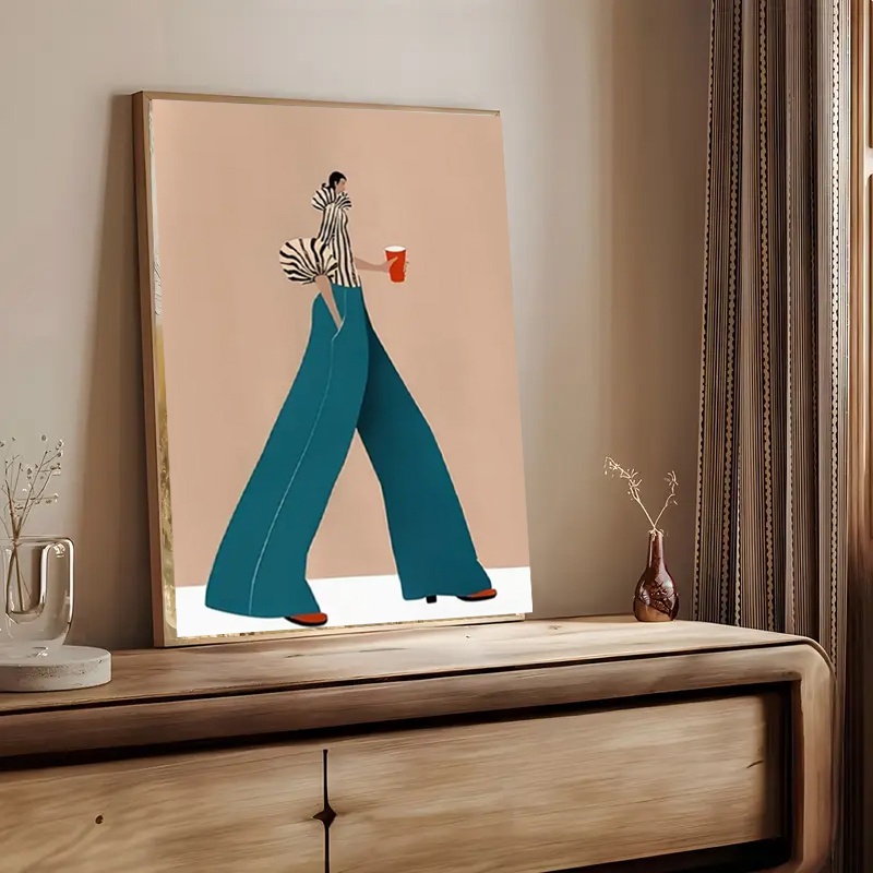 المألوف السراويل الزرقاء امرأة - مراجعة Interior Design House وسعره