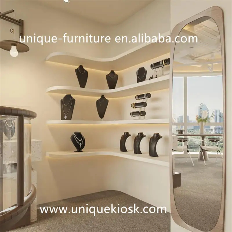 تصميم داخلي فاخر وعصري للمجوهر - مراجعة Interior Design Retail وسعره